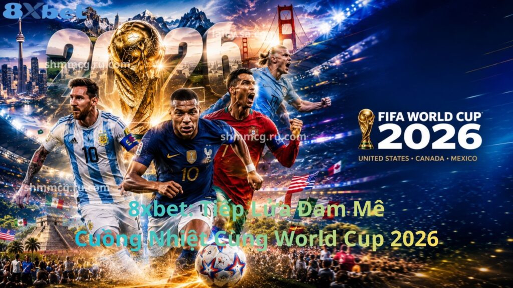 8XBET ⭐️ Link Tải App Đăng Nhập Chính Thức Xem World Cup 2026 8xbet banner worldcup 2026 2